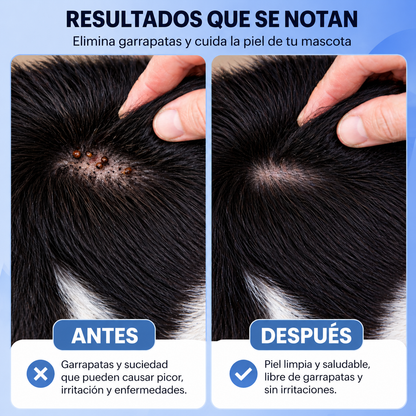 Peine Antipulgas 4 en 1